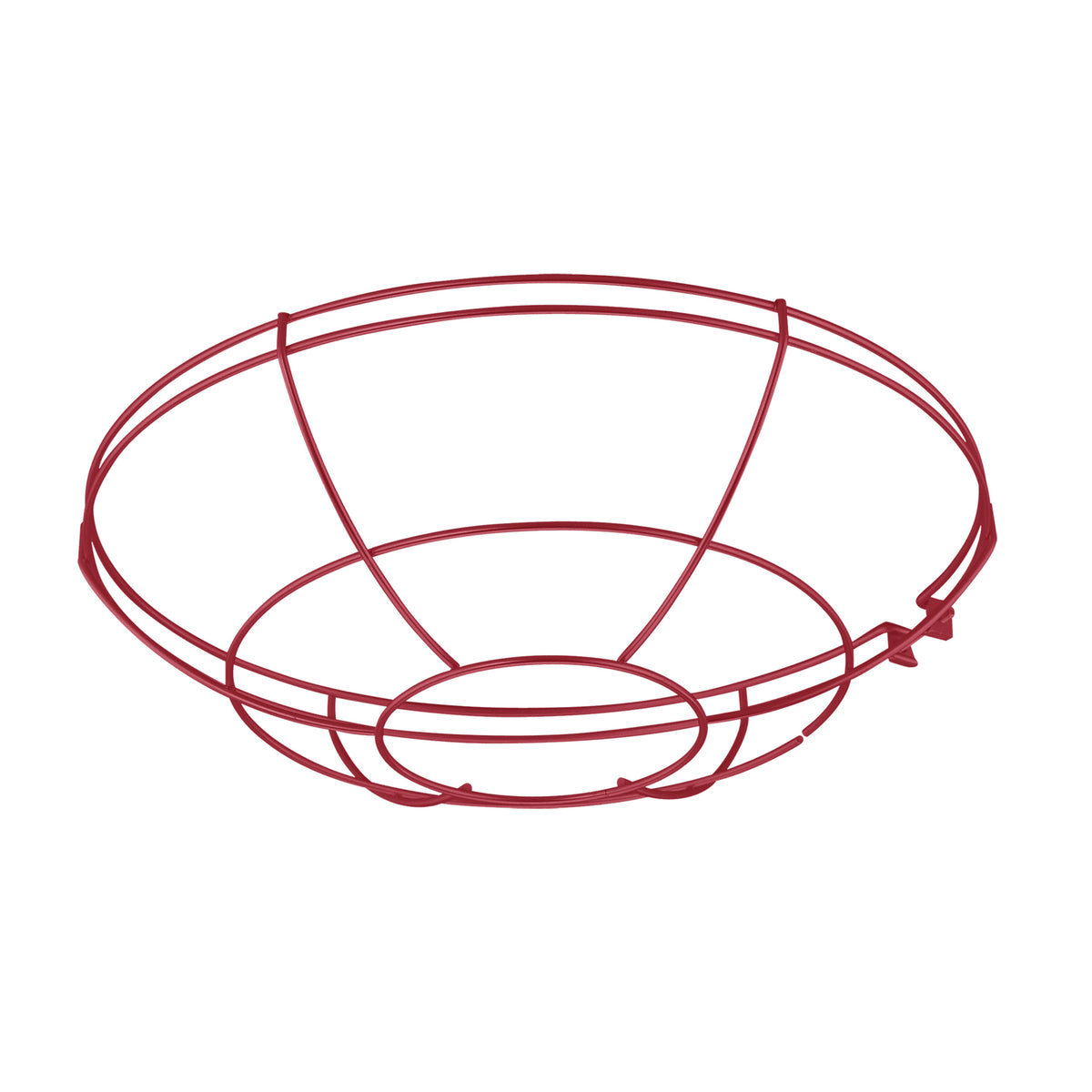 12.75'' Satin Red R Series Wire Guard