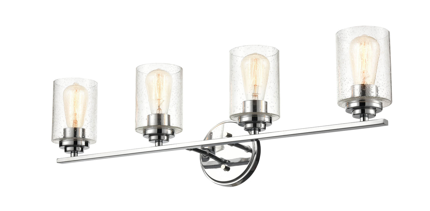31.13'' Moven Chrome 4 Light Bath Vanity