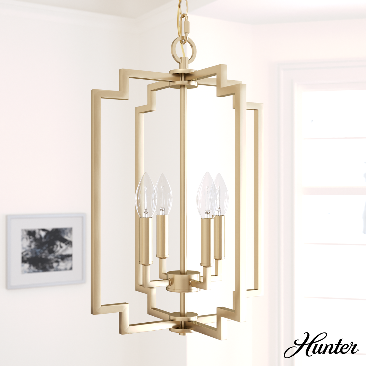 Astwood 6-inch 1-light Polished Nickel Pendant with Clear Glass