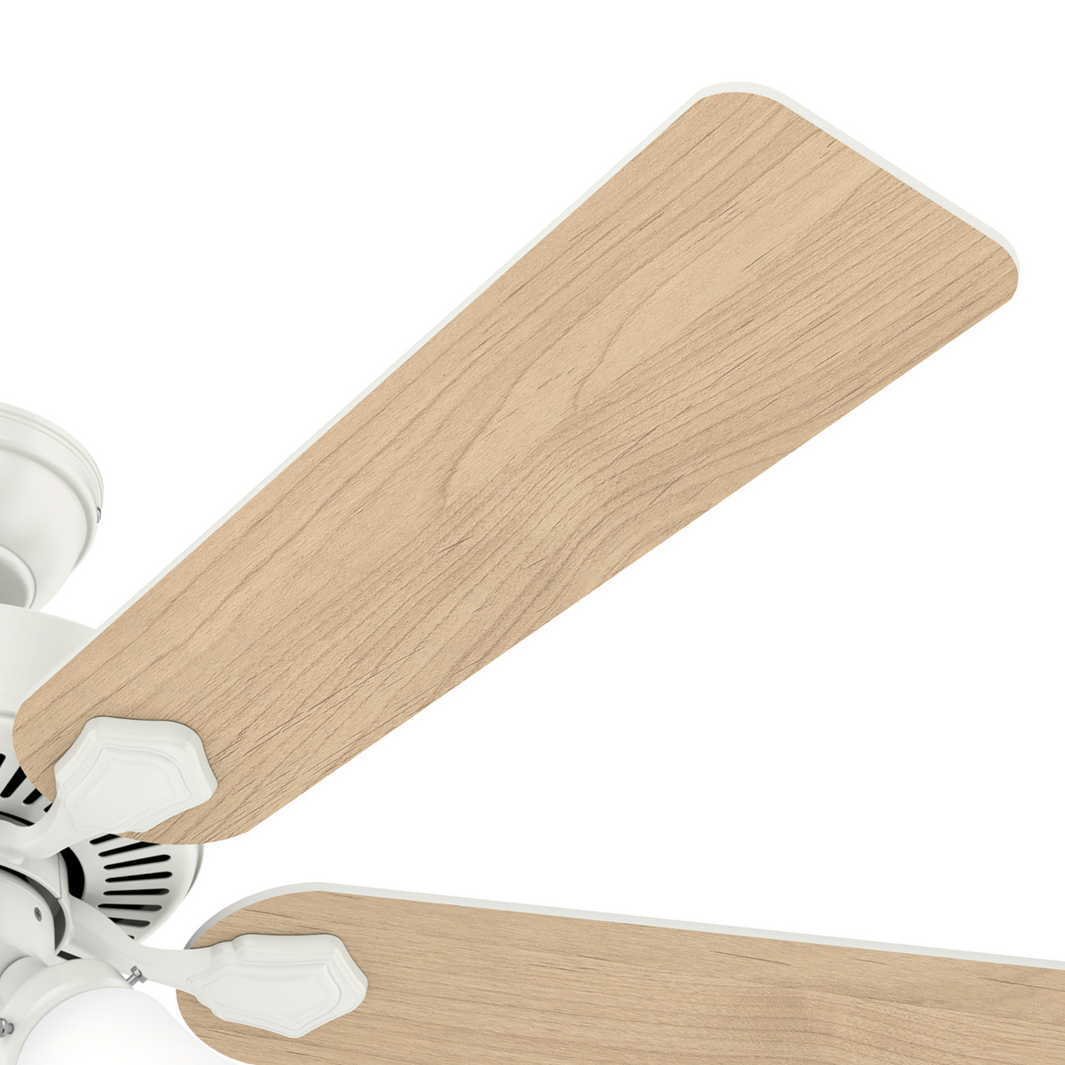 52 inch Swanson Fresh White Ceiling Fan with LED Light Kit