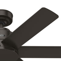 44 inch Kennicott Premier Bronze Damp Rated Ceiling Fan and Wall Control