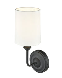 4.5'' Leena Matte Black 1 Light Wall Sconce