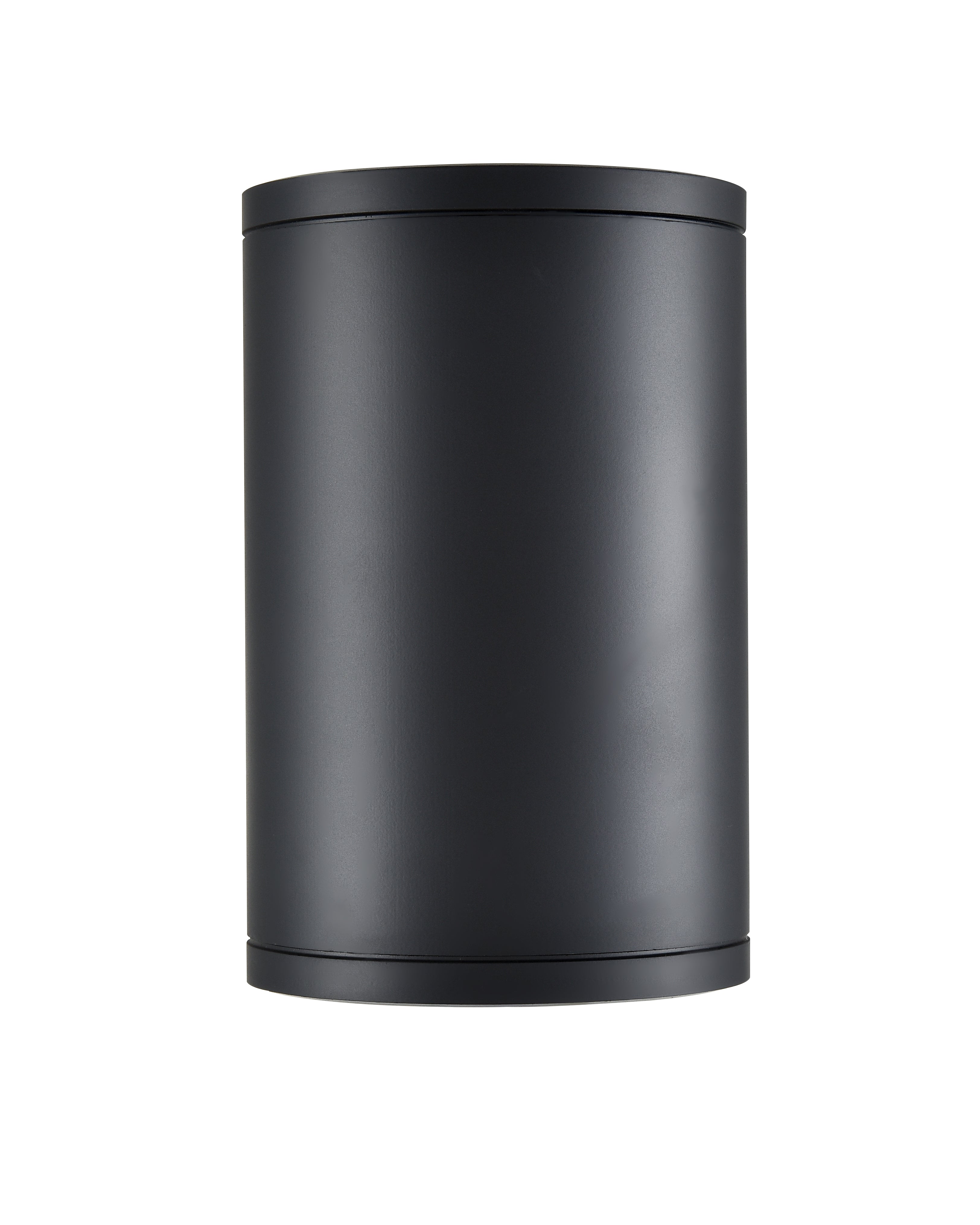 7-inch Vegas Powder Coated Black 1-Light Outdoor Wall Sconce