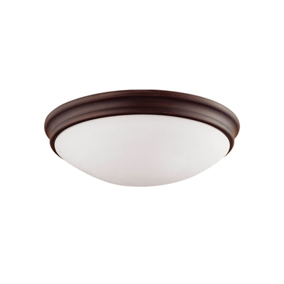 4'' Baumann Rubbed Bronze 1 Light Flush Mount