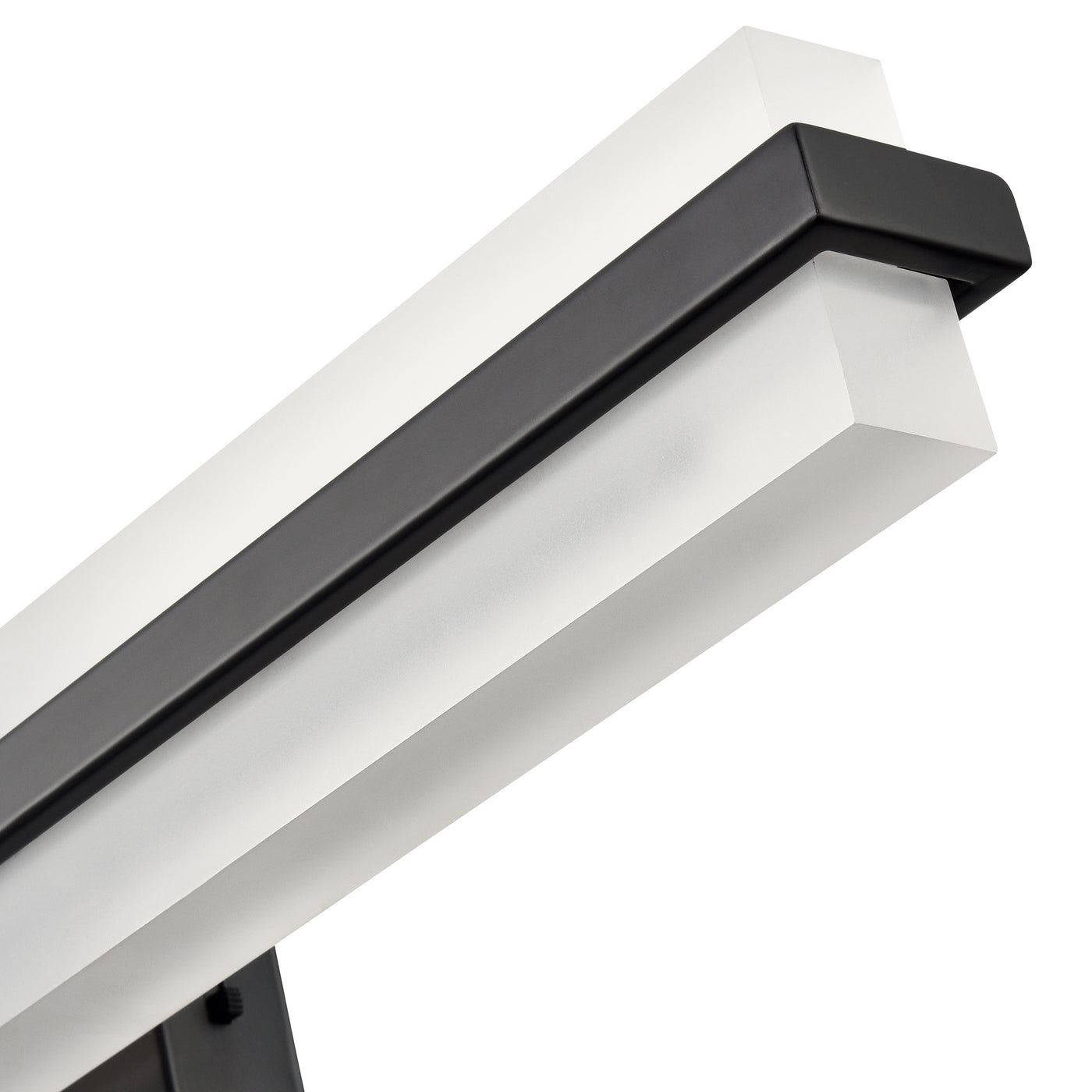 24'' Troy Matte Black  Vanity Light