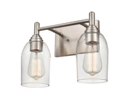 13.25'' Arlett Brushed Nickel 2 Light Bath Vanity