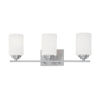22'' Durham Satin Nickel 3 Light Bath Vanity