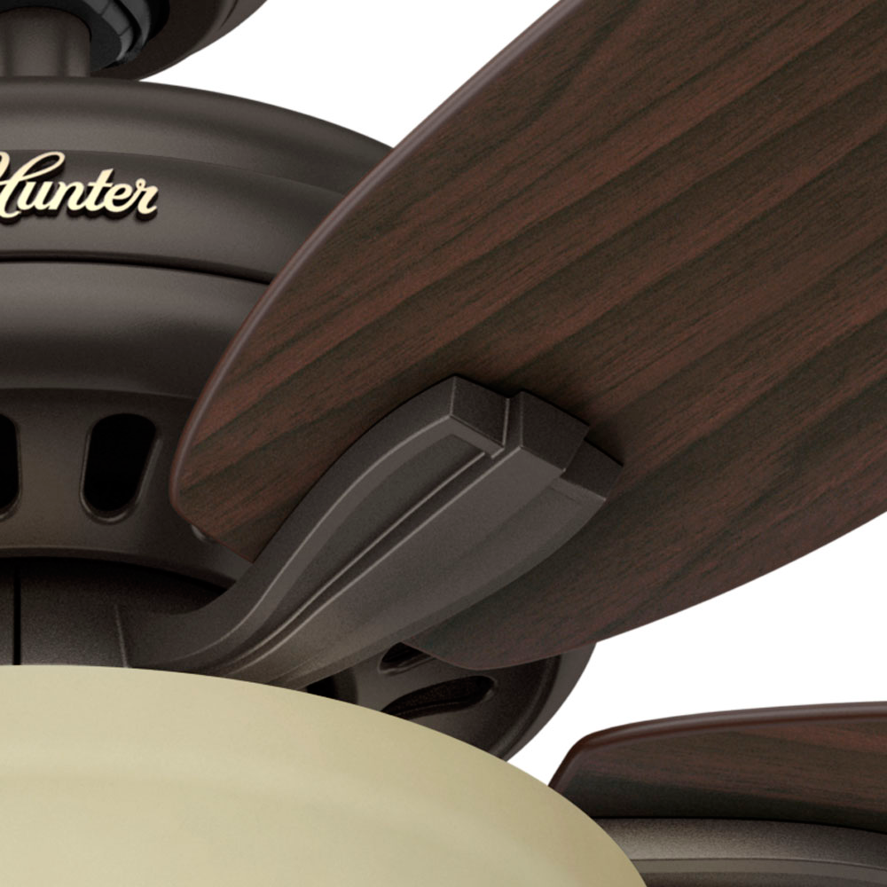 52 inch Newsome Premier Bronze Ceiling Fan with LED Light Kit