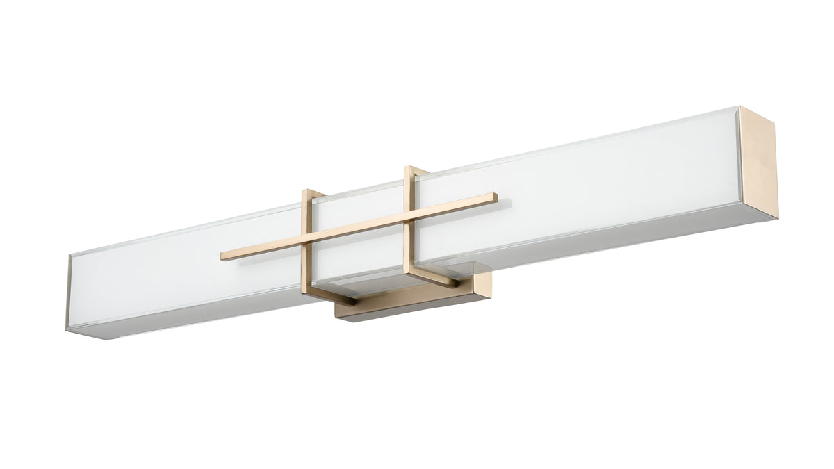 32'' Tocco Modern Gold  Vanity Light