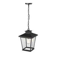 16.3'' Bellmon Powder Coated Black 1 Light Hanging Lantern