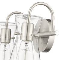 13.4'' Camellia Brushed Nickel 2 Light Bath Vanity