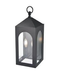 7'' Bratton Powder Coated Black 2 Light Wall Sconce