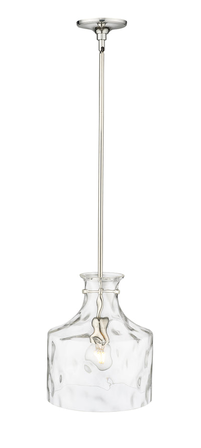 13'' Santorini Polished Nickel 1 Light Pendant