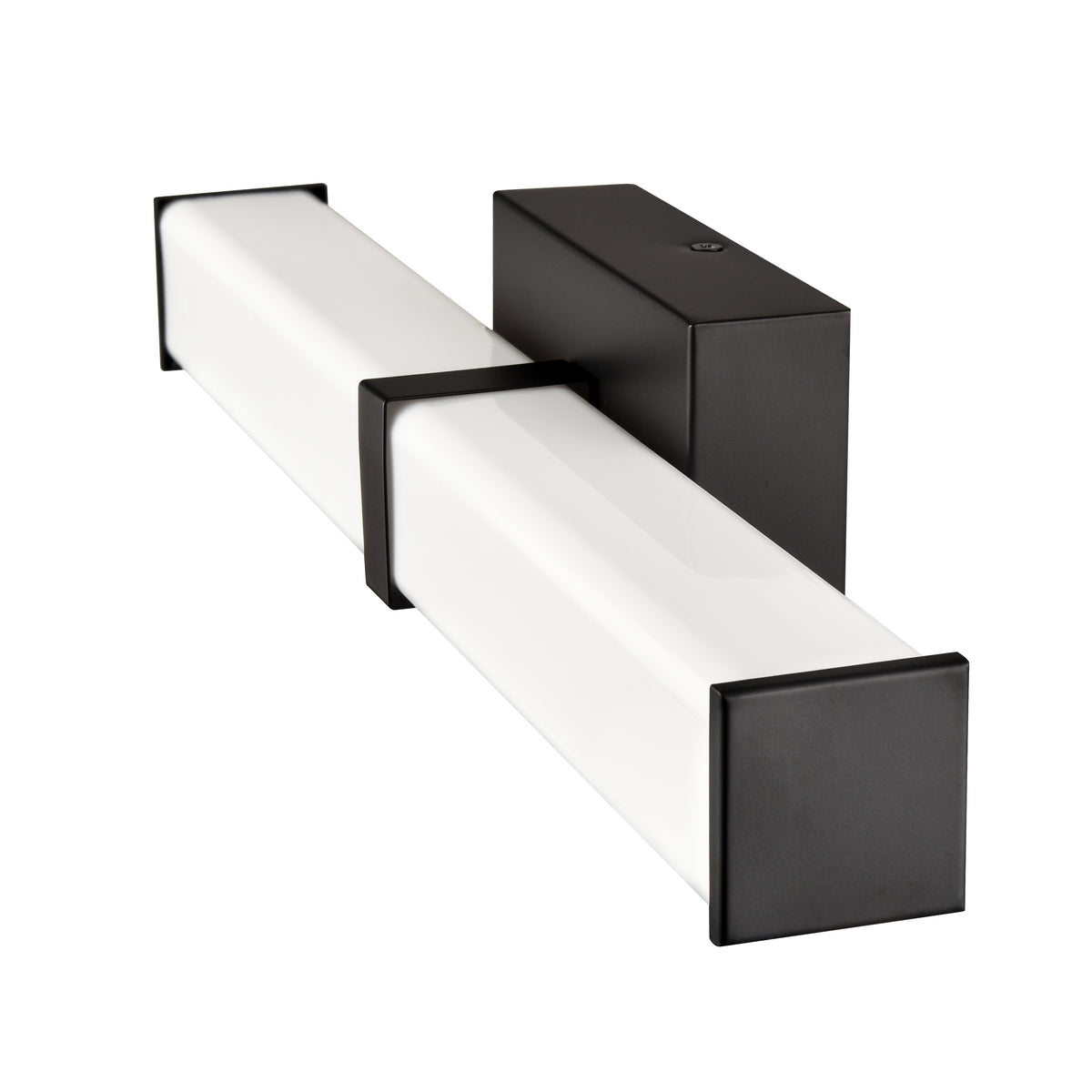 18'' Tron Matte Black  Vanity Light