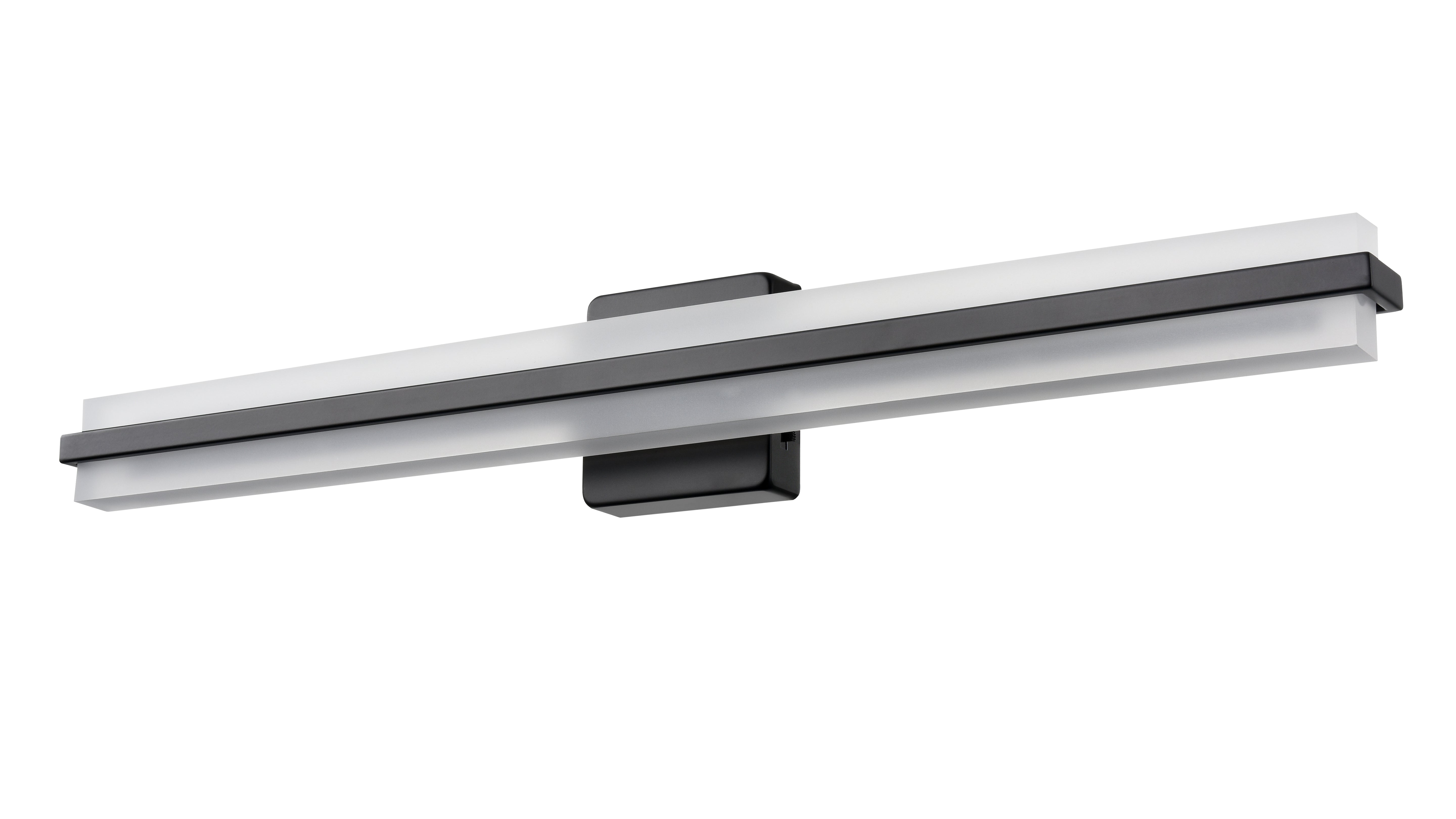 32'' Troy Matte Black  Vanity Light