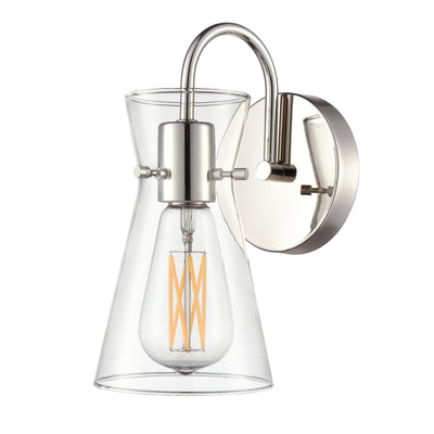 4.75'' Camellia Polished Nickel 1 Light Wall Sconce