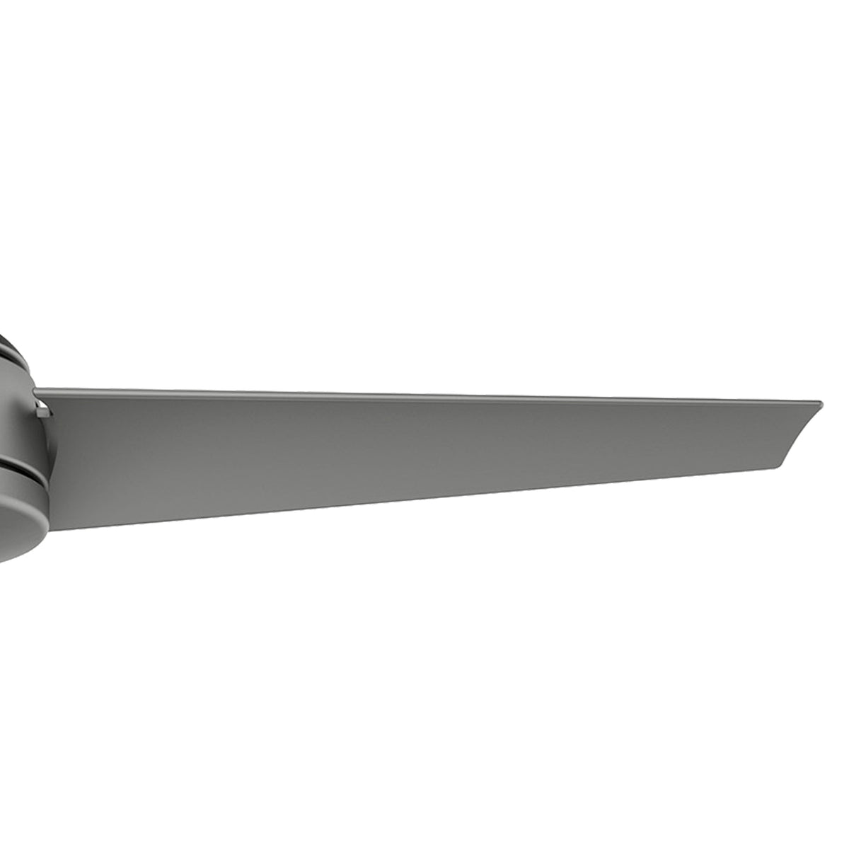 52 inch Trimaran Matte Silver WeatherMax Indoor / Outdoor Ceiling Fan and Wall Control