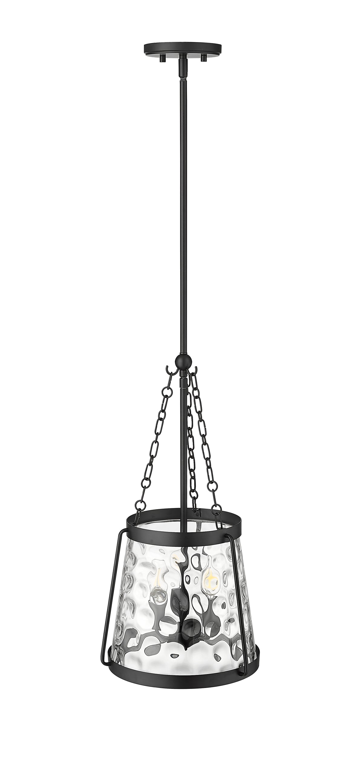 21.63'' Adabella Matte Black 3 Light Pendant