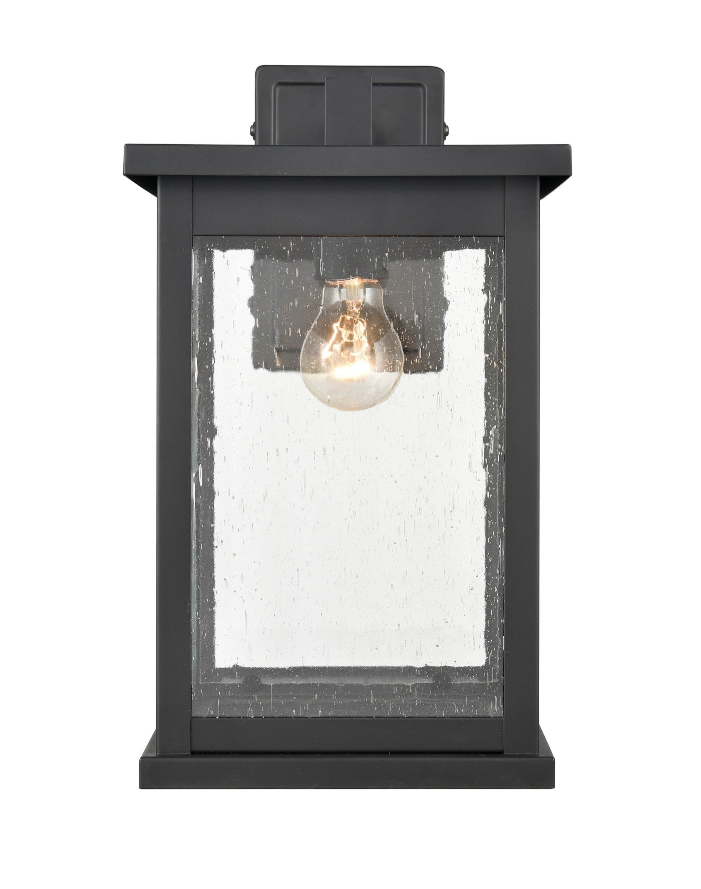 8.5'' Bowton Powder Coated Black 1 Light Wall Sconce