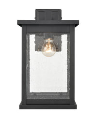 8.5'' Bowton Powder Coated Black 1 Light Wall Sconce
