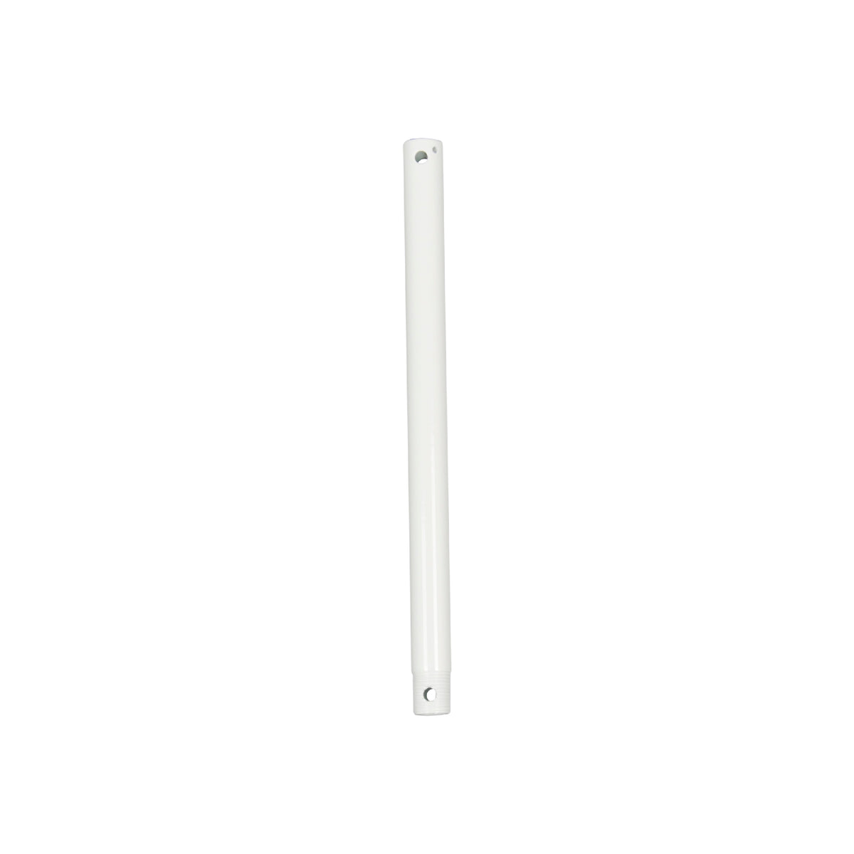 12-inch White Fan Downrod