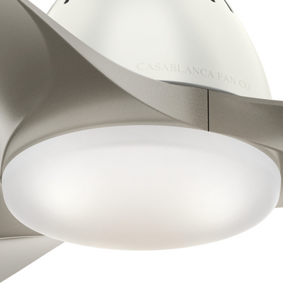 Casablanca 52 inch Wisp Fresh White LED Ceiling Fan with Handheld Remote