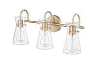 22'' Camellia Modern Gold 3 Light Bath Vanity