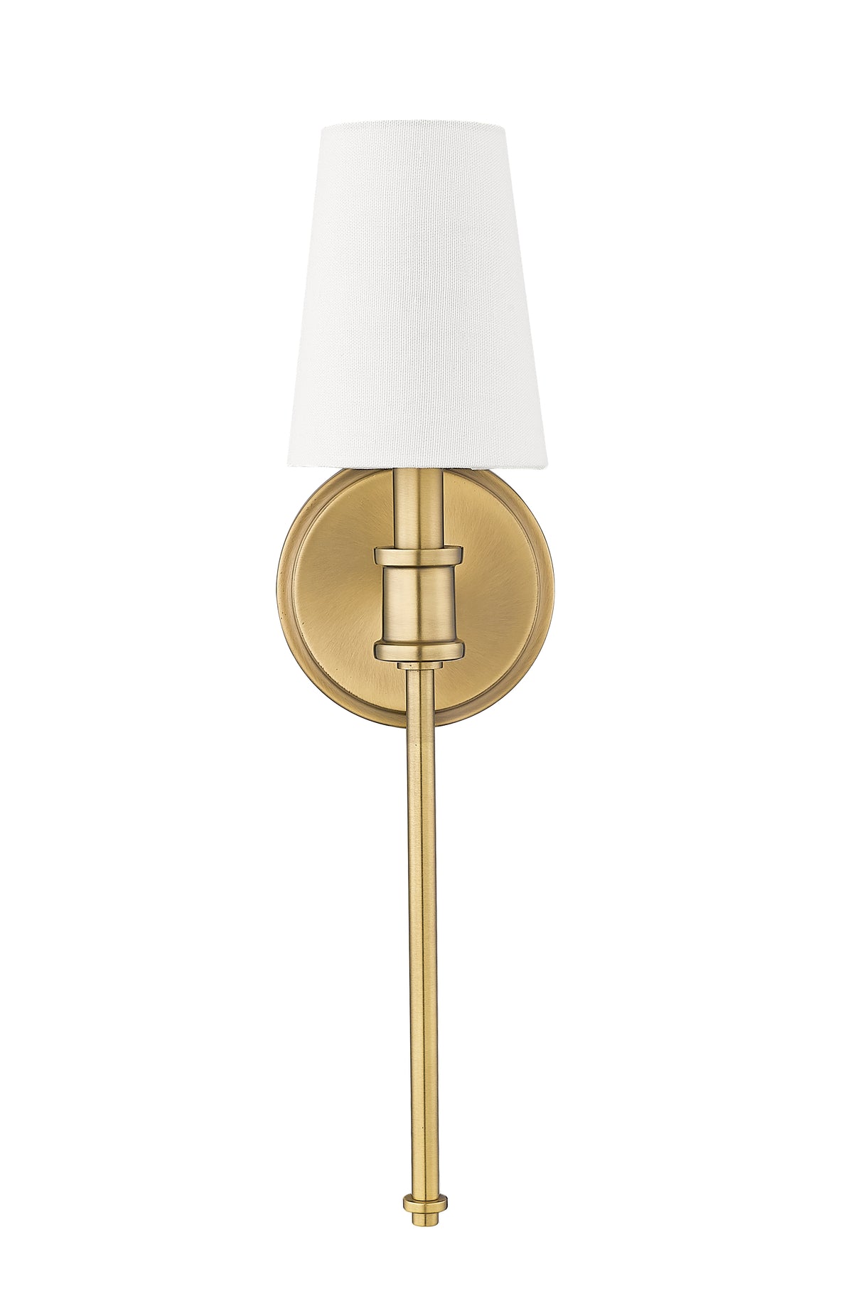 5'' Adorra Vintage Brass 1 Light Wall Lamp