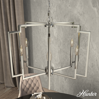 Astwood 16-inch 4-light Matte Black Drum Chandelier