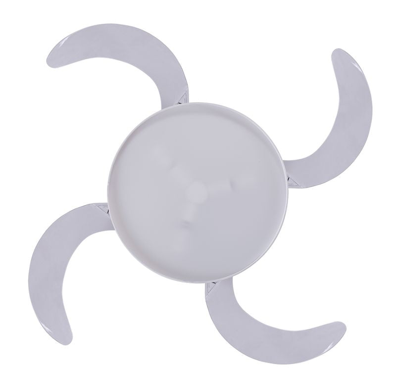 Fraser 48 Inch 3 Light White Fan with Retractable Blades