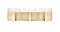 24'' Rimini Vintage Brass 3 Light Bath Vanity