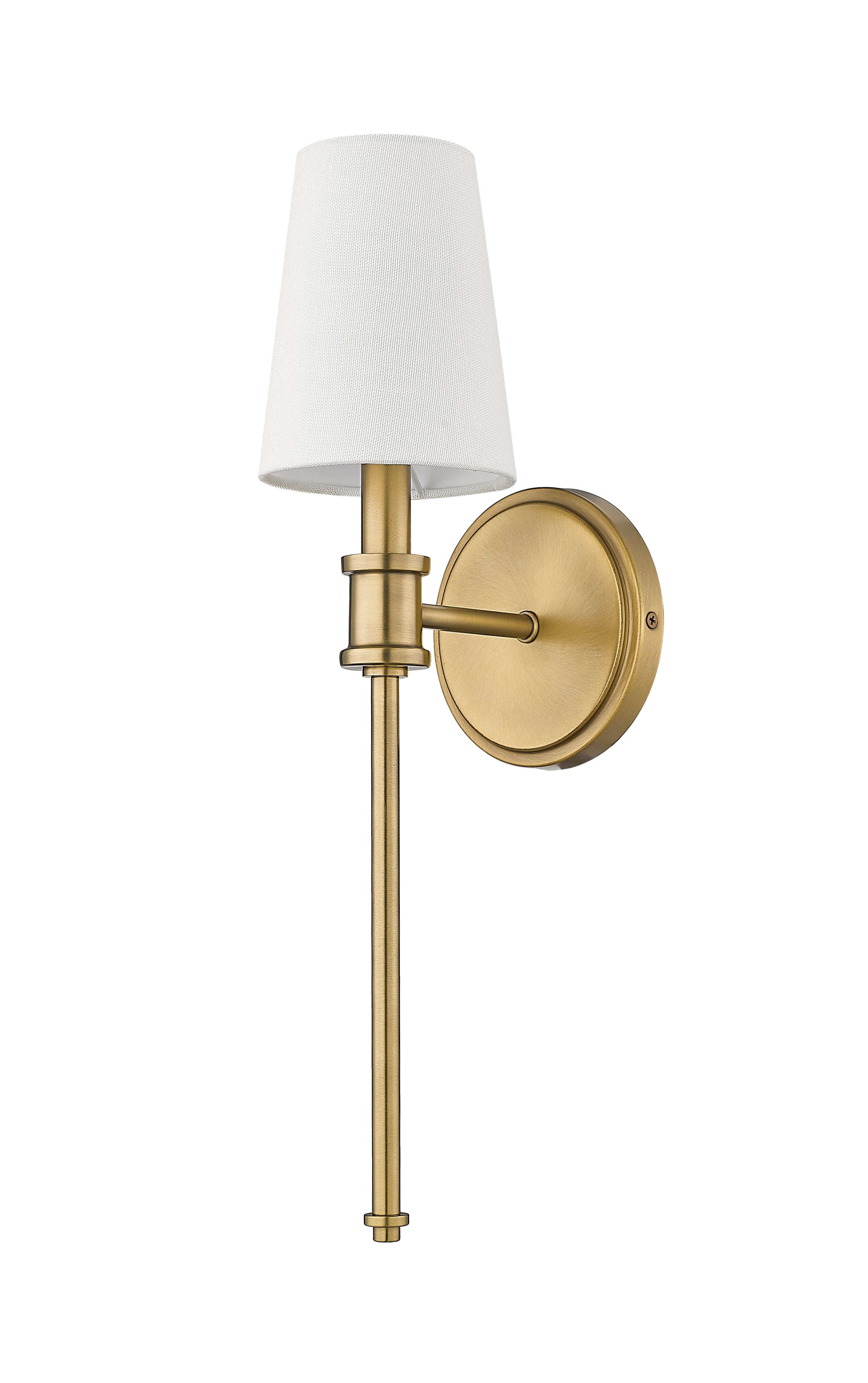 5'' Adorra Vintage Brass 1 Light Wall Lamp