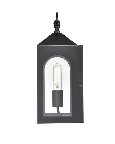 5.75'' Bratton Powder Coated Black 1 Light Wall Sconce
