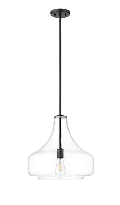 16'' Madelynn Matte Black 1 Light Pendant
