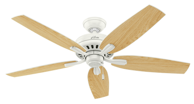 52 inch Newsome Fresh White Ceiling Fan and Pull Chain