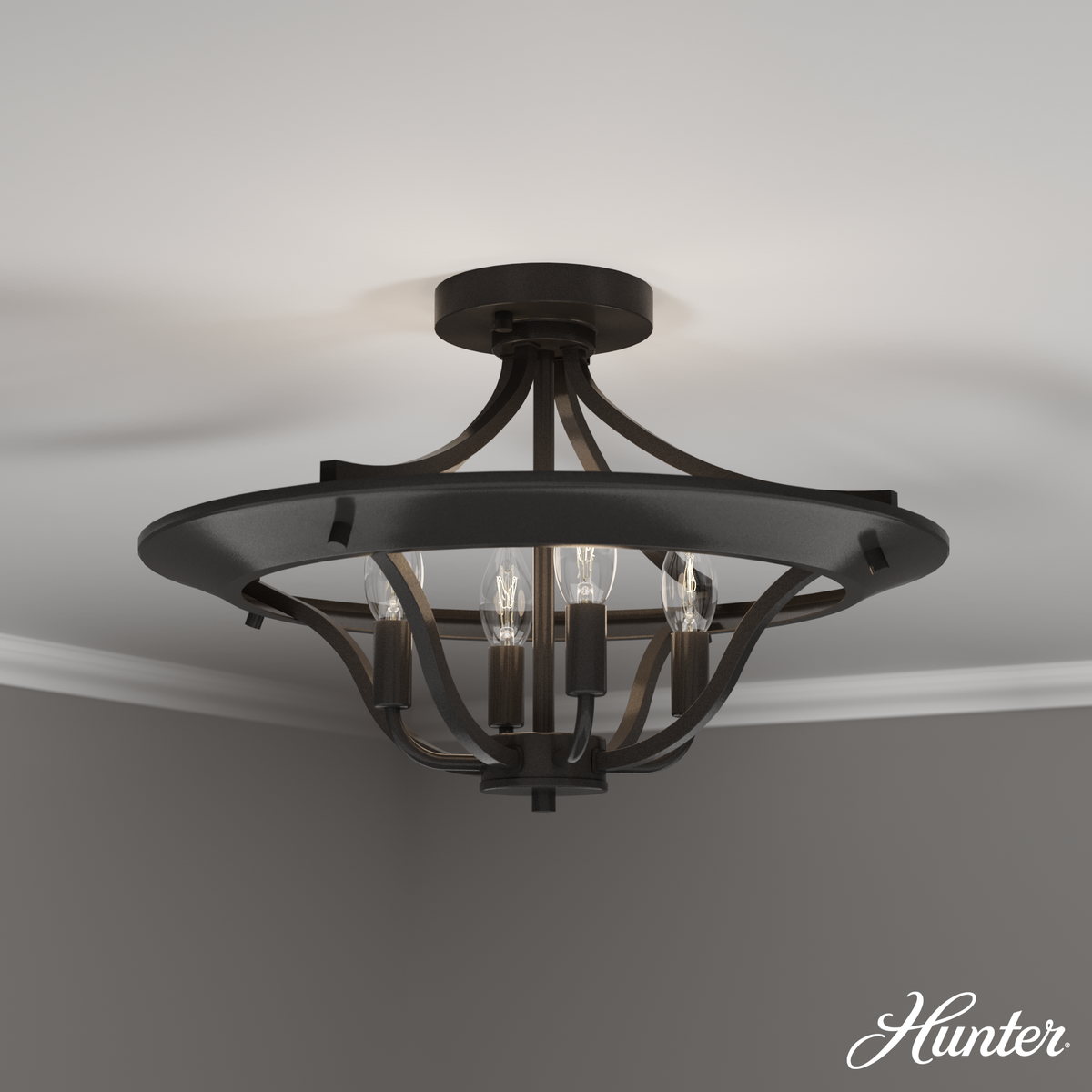 Canoga 13-inch 1-light Matte Black 3000K LED Wall Sconce with Metal Shade