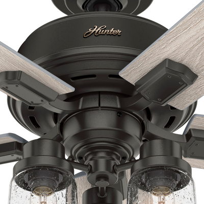 52 inch Hartland Noble Bronze Ceiling Fan with LED Light Kit and Pull Chain