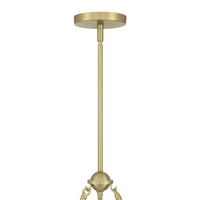 25.5'' Rovessa Vintage Brass 6 Light Chandelier