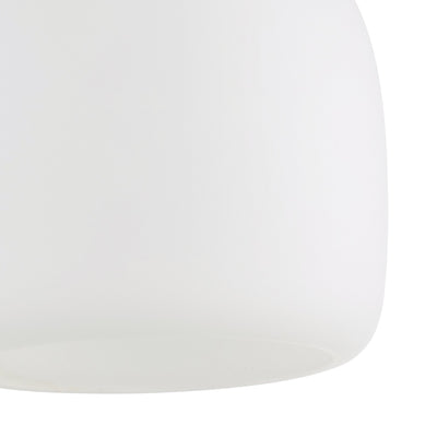 Valentina 5-inch 1-light Champagne Gold Vanity Light with Etched Opal Glass Shade