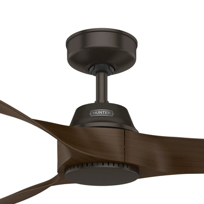 52 inch Mosley Premier Bronze Damp Rated Ceiling Fan and Wall Control