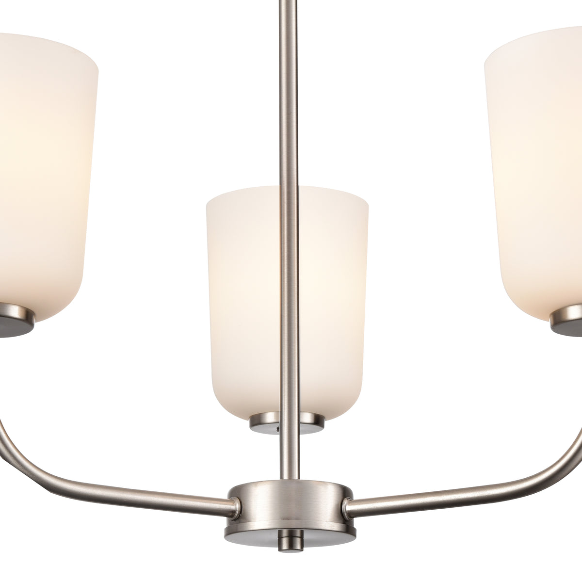 11'' Laphia Brushed Nickel 3 Light Chandelier