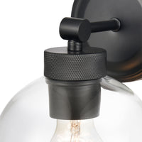 6'' Jonatan Matte Black 1 Light Wall Sconce