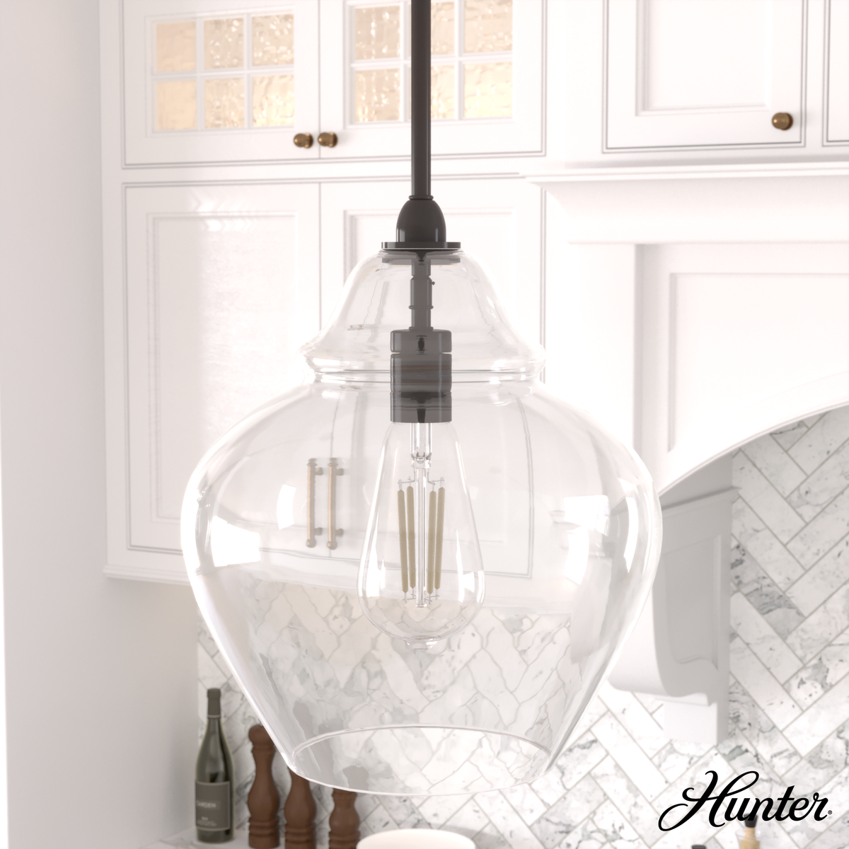Saddlewood 30-inch 9-light Natural Black Iron Chandelier