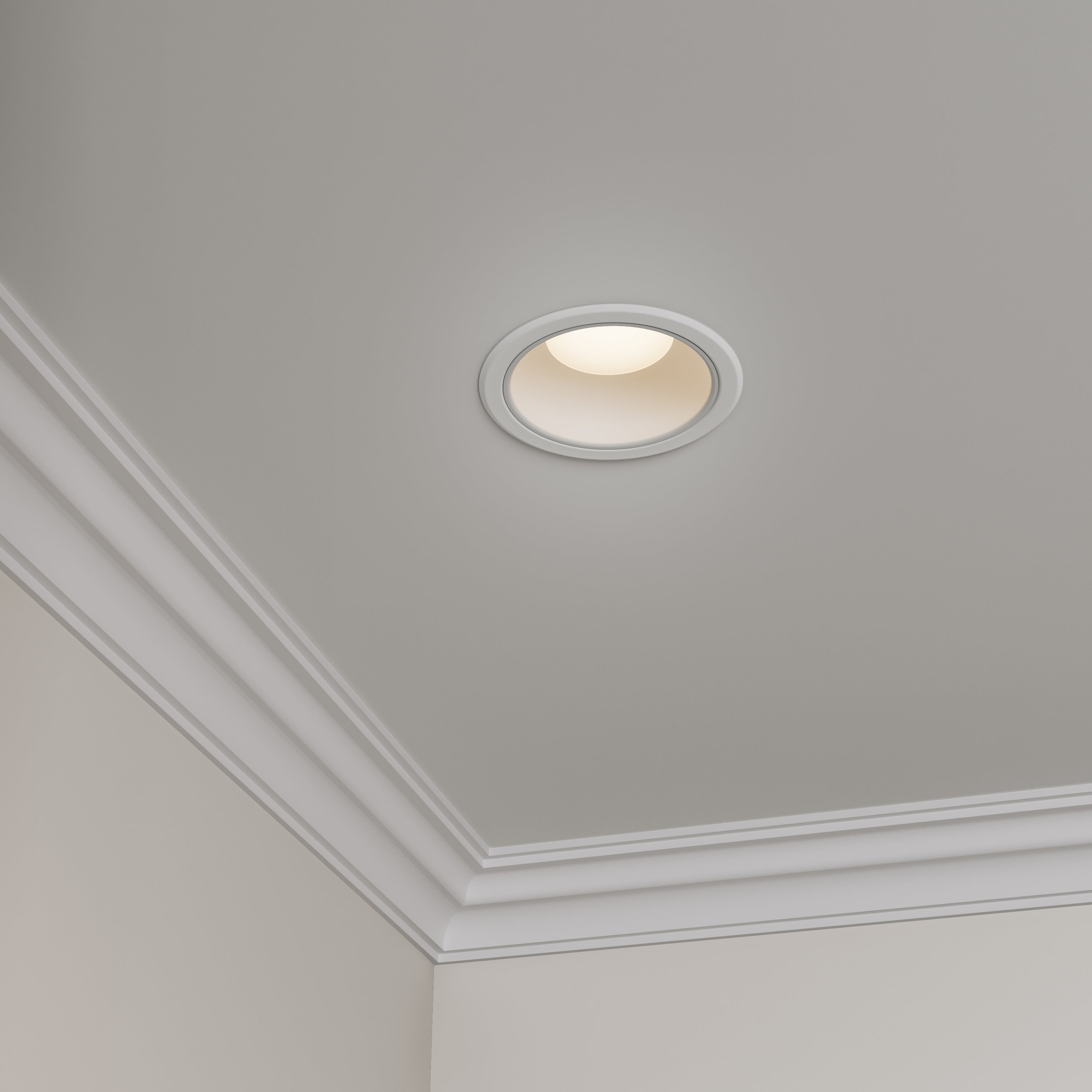 6-inch White Commercial Wall Light with 3-CCT Selectable White and 3W Output