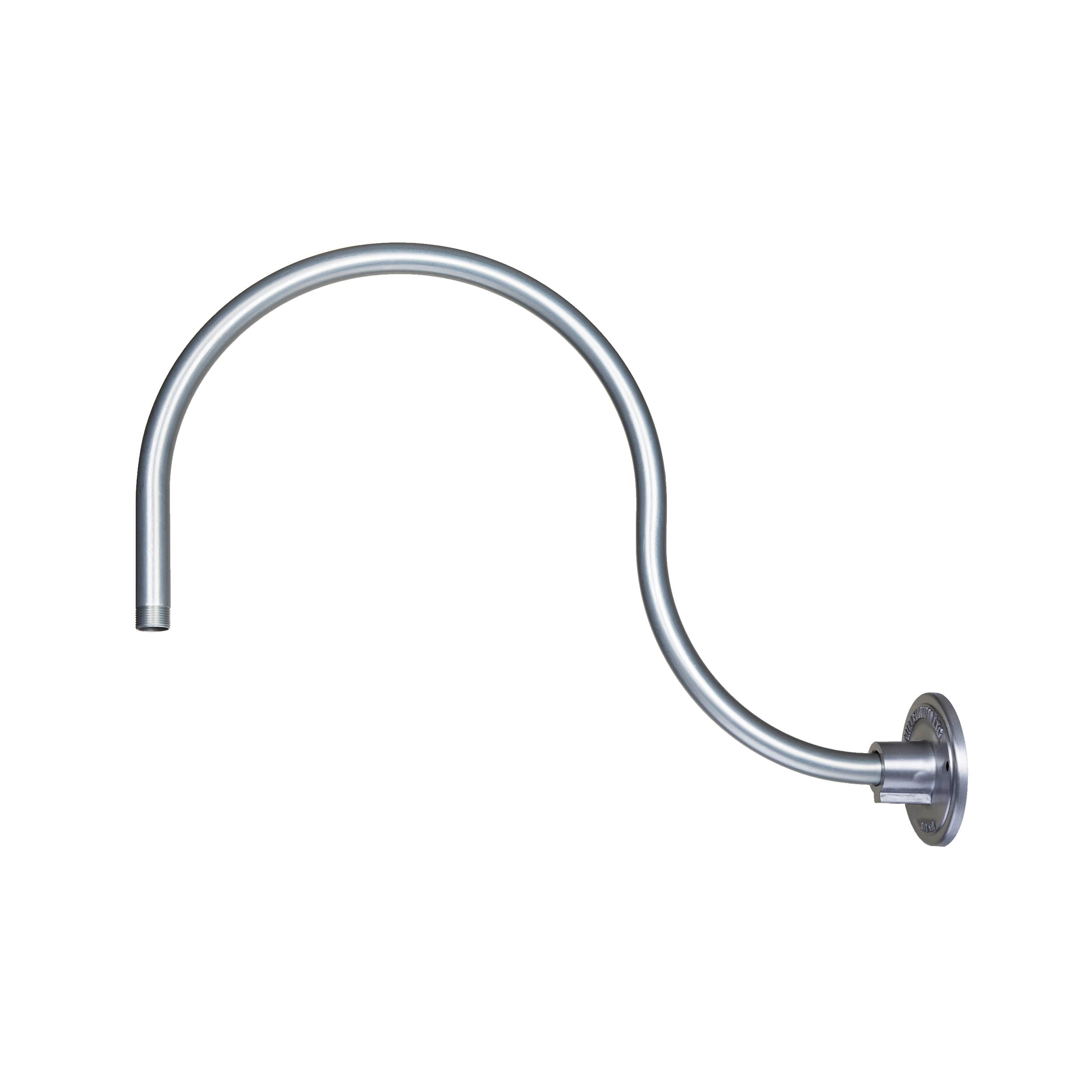 19-inch R Series Galvanized Gooseneck Arm
