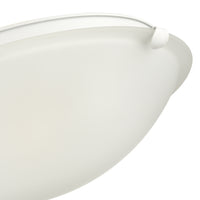 5'' Sulona Matte White 2 Light Flush Mount