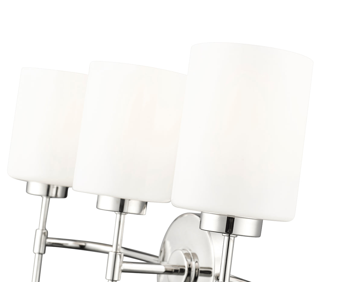 22'' Keylee Polished Nickel 3 Light Bath Vanity
