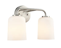 14'' Laphia Brushed Nickel 2 Light Bath Vanity