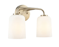 14'' Laphia Modern Gold 2 Light Bath Vanity