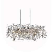 Flurry 7 Light Chrome Chandelier